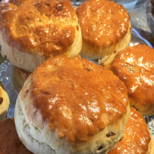 Fruit Scone and Butter