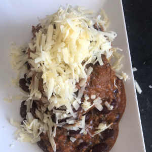 Chilli Con Carne & Cheese