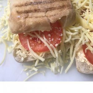 Cheese and Tomato panini