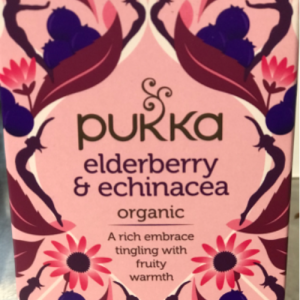 Elderberry & echinacea tea