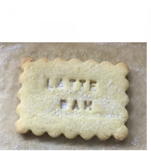 latte Dah lemon Shortbread