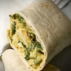 Coronation Chicken Wrap